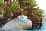 Turquoise Stacking Ring Set // Size 7