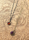 Hessonite Garnet Necklace