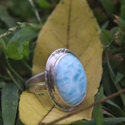 Larimar Ring // Size 9