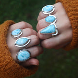 Larimar Ring // Size 5.5